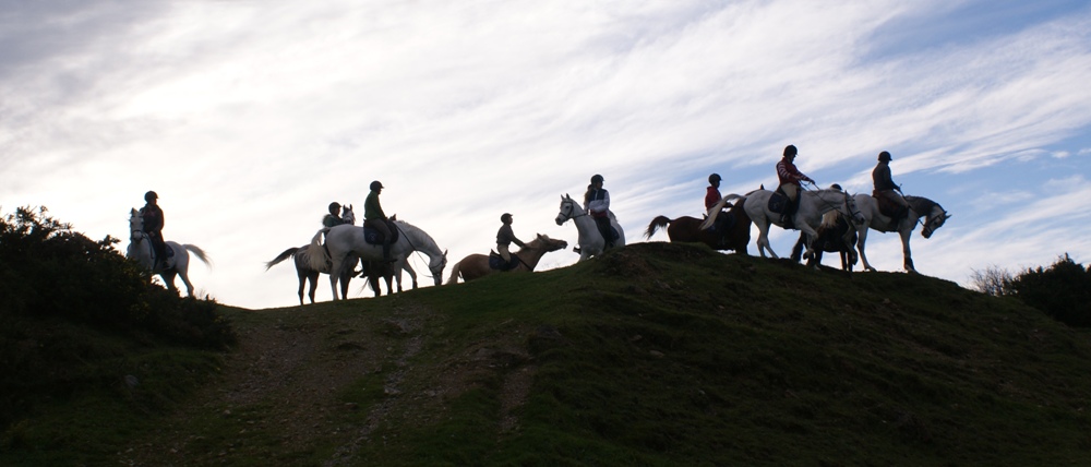 Paseos a caballo desde el Centro Ecuestre La Gerencia